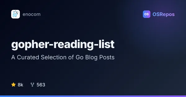 gopher-reading-list: A Curated Selection of Go Blog Posts