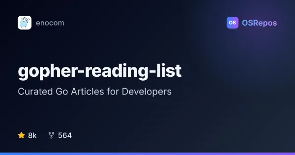 gopher-reading-list: Curated Go Articles for Developers