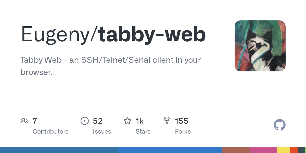 Tabby Web: An SSH, Telnet, and Serial Client in Your Browser
