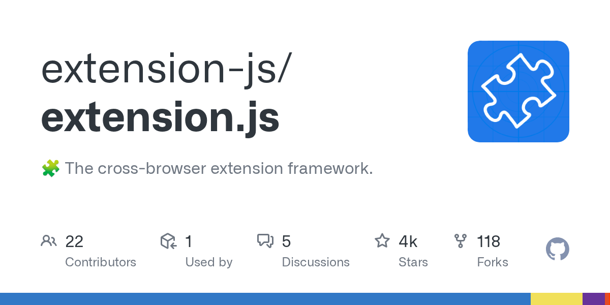 extension.js: The Cross-Browser Extension Framework