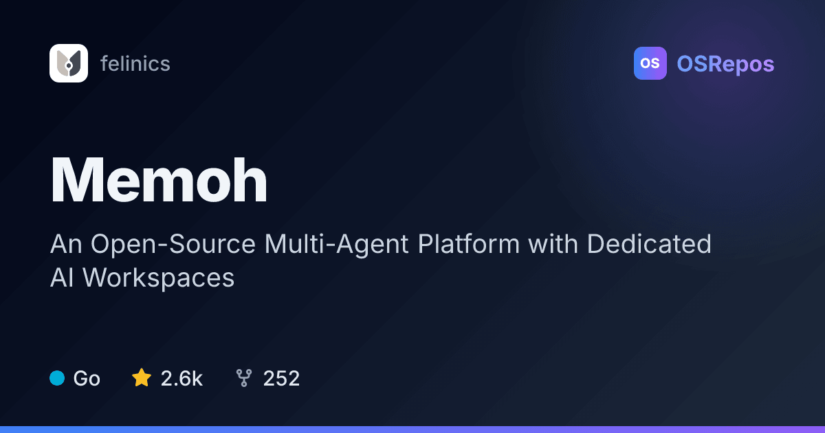 Memoh: An Open-Source Multi-Agent Platform with Dedicated AI Workspaces
