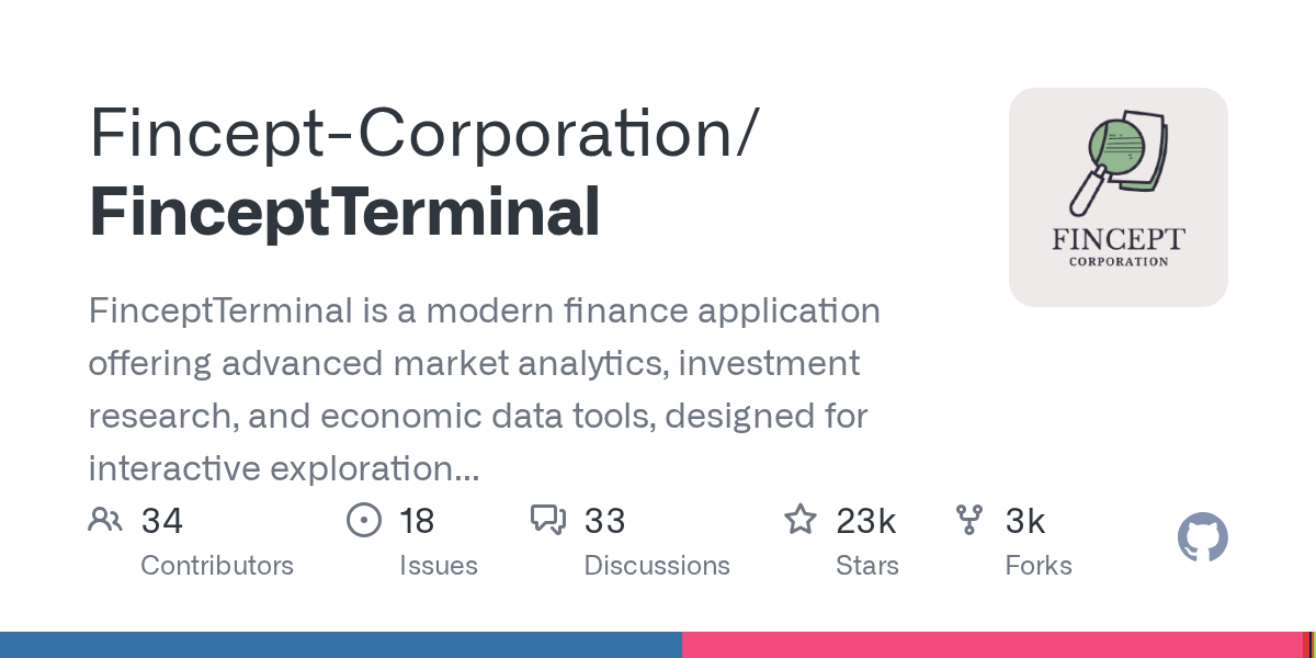 FinceptTerminal: Advanced Financial Analytics and AI for Market Research