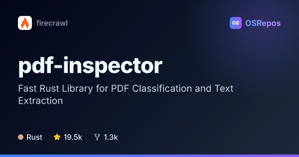 pdf-inspector: Fast Rust Library for PDF Classification and Text Extraction