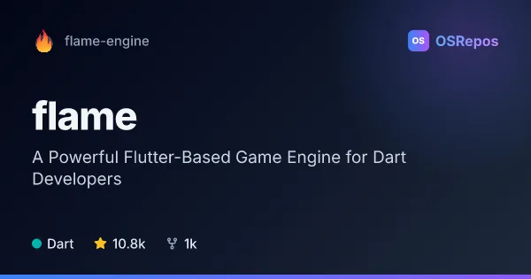 flame: Build Games with Flutter