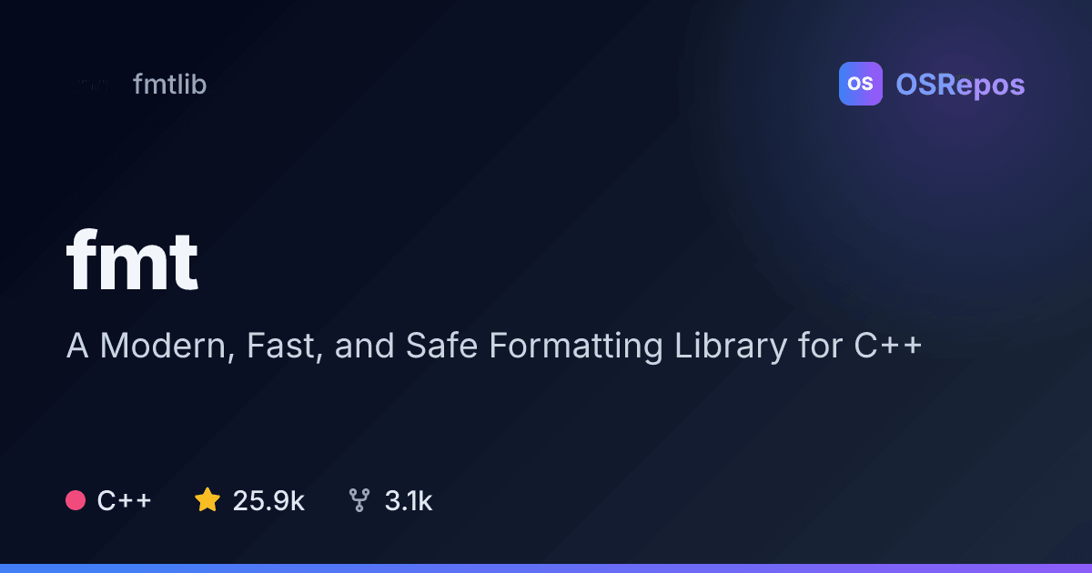 fmt: Format C++ Text Safely and Efficiently
