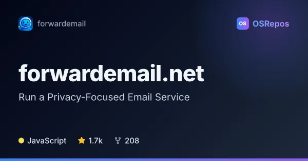 forwardemail.net: Run a Privacy-Focused Email Service