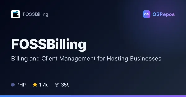 FOSSBilling: Billing and Client Management for Hosting Businesses