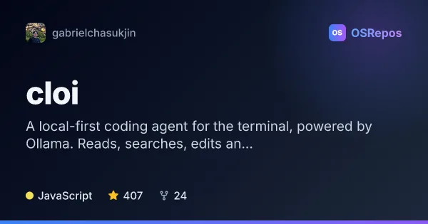 cloi: Run a Local Coding Agent in the Terminal