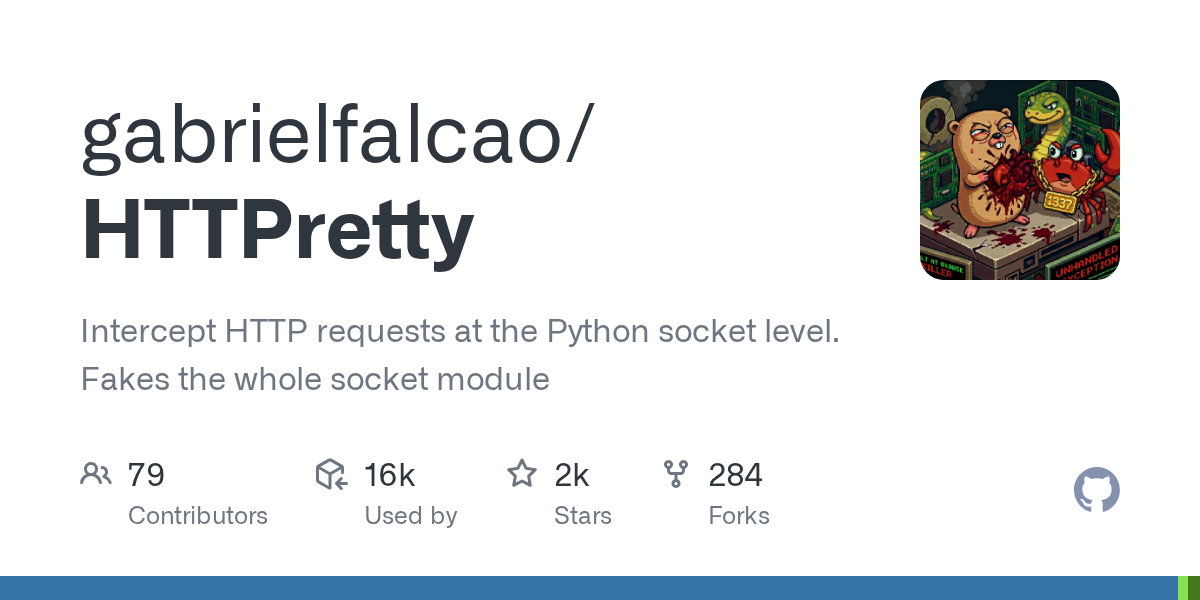 HTTPretty: Intercepting HTTP Requests for Python Testing