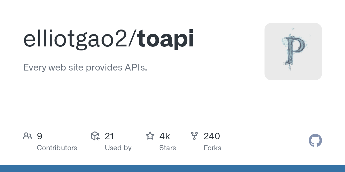 toapi: Declaratively Turn Any Website into a JSON API