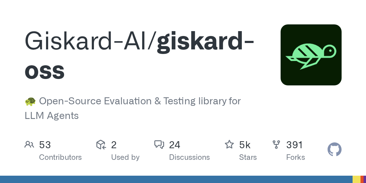 Giskard-OSS: Open-Source Evaluation & Testing Library for LLM Agents