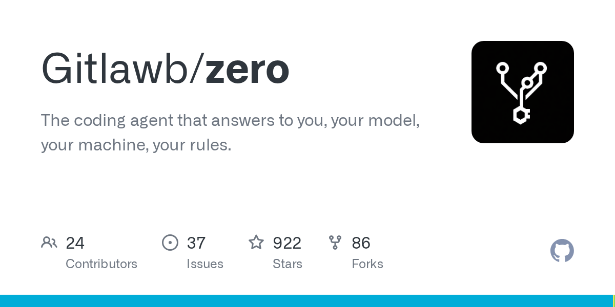 Zero: The AI Coding Agent for Your Local Terminal