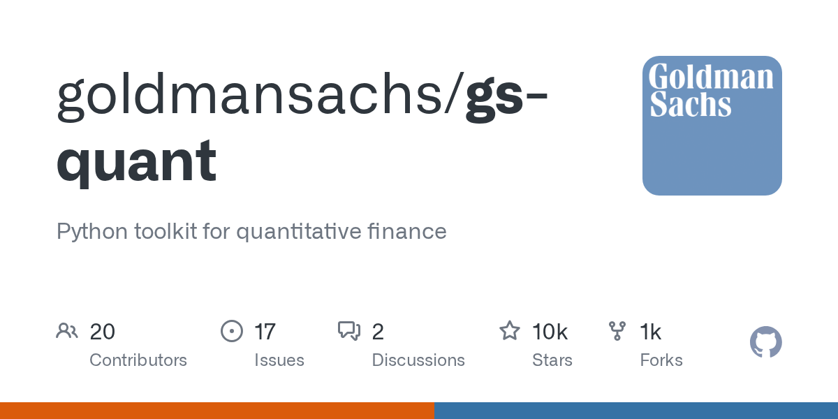 gs-quant: A Python Toolkit for Quantitative Finance