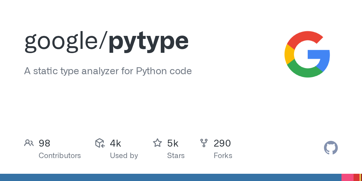 Pytype: Google's Python Static Type Analyzer and Its Future