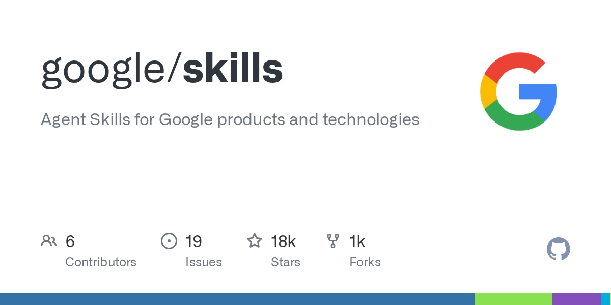 Google Skills: Agent Skills for Google Products and Technologies