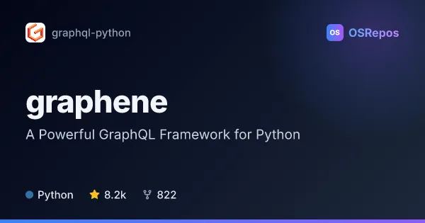 graphene: Build GraphQL Schemas in Python