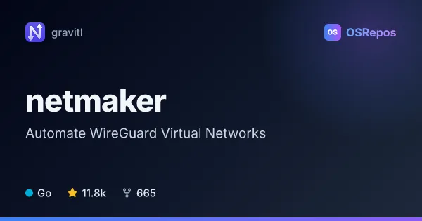 netmaker: Automate WireGuard Virtual Networks