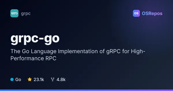 grpc-go: The Go Language Implementation of gRPC for High-Performance RPC