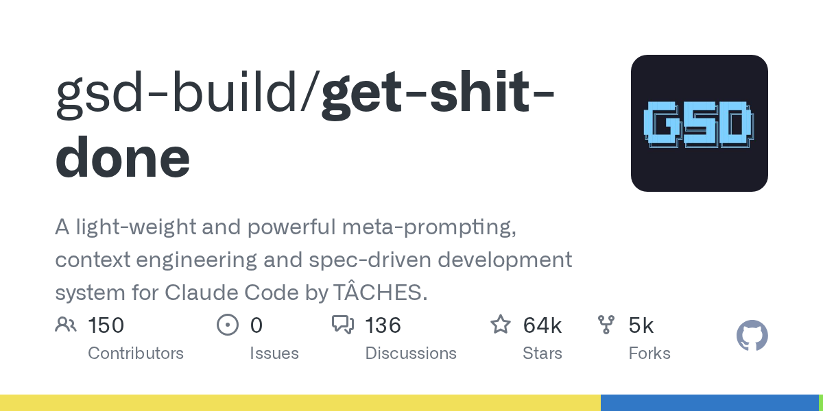 get-shit-done: Streamlining AI-Powered Development with Meta-Prompting and Context Engineering