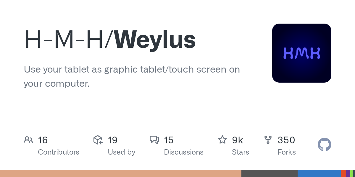 Weylus: Transform Your Tablet into a Graphic Tablet/Touch Screen