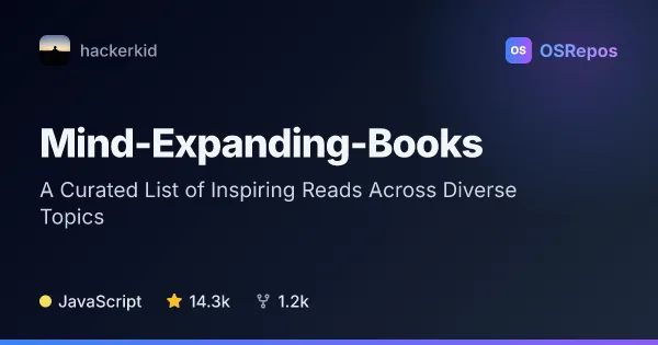 Mind-Expanding-Books: Browse Curated Book Recommendations