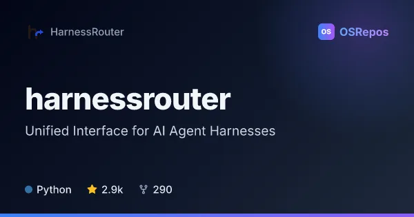 HarnessRouter: Unified Interface for AI Agent Harnesses