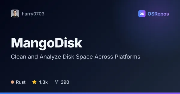 MangoDisk: Clean and Analyze Disk Space Across Platforms