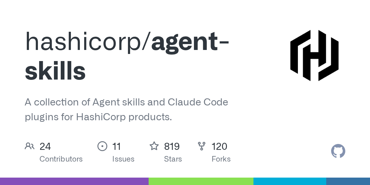 agent-skills: HashiCorp Agent Skills and Claude Code Plugins