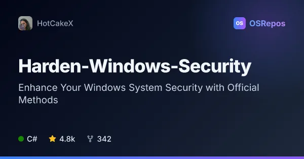 Harden-Windows-Security: Apply Supported Windows Security Controls