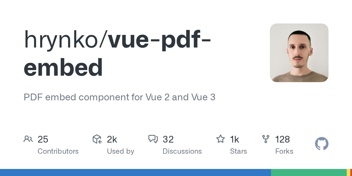 vue-pdf-embed: A Robust PDF Embed Component for Vue 2 and Vue 3
