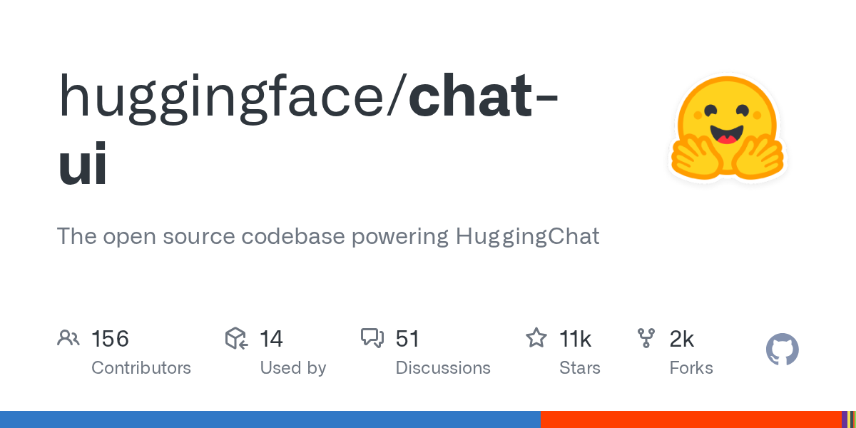 Chat UI: The Open Source Interface for LLMs, Powering HuggingChat