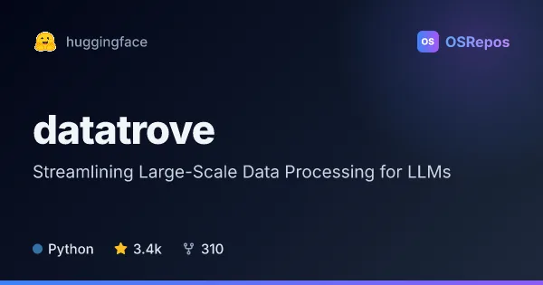 DataTrove: Streamlining Large-Scale Data Processing for LLMs
