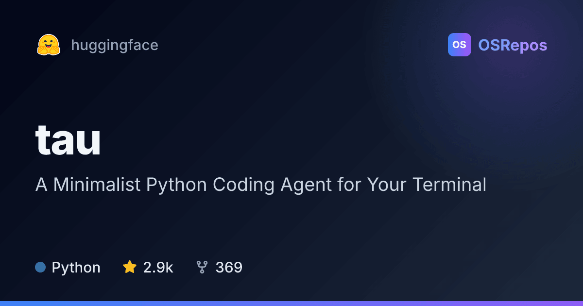 tau: Build and Run a Terminal Coding Agent
