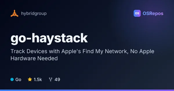 go-haystack: Build Bluetooth Beacons for Find My