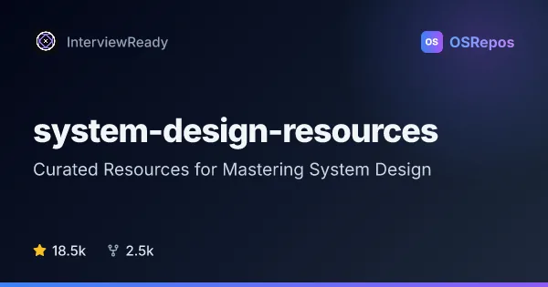 system-design-resources: Curated Resources for Mastering System Design