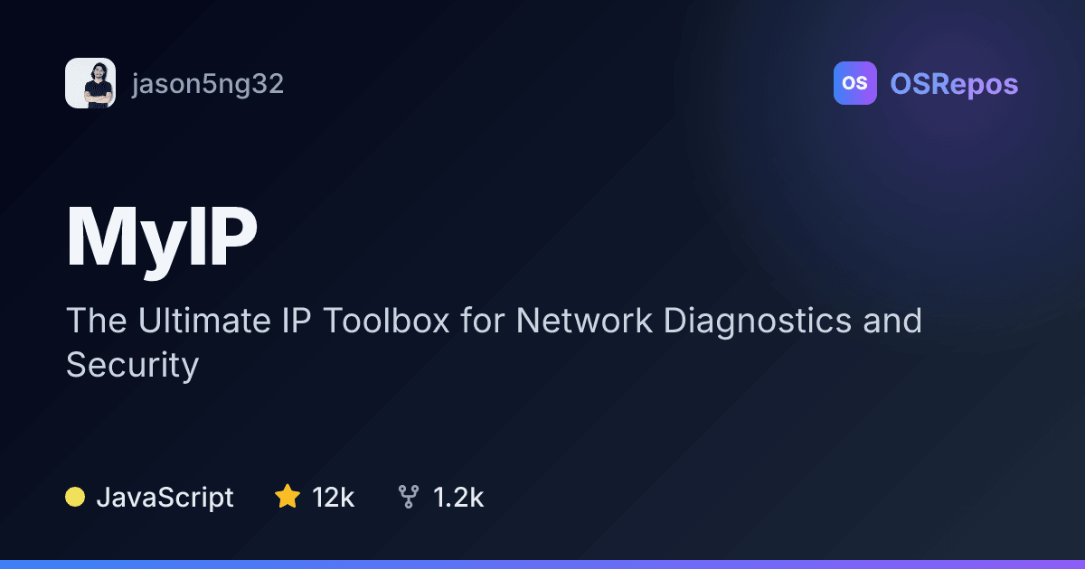 MyIP: The Ultimate IP Toolbox for Network Diagnostics and Security