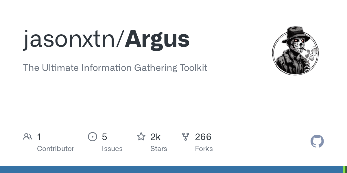 Argus: The Ultimate Python Toolkit for Information Gathering and Reconnaissance