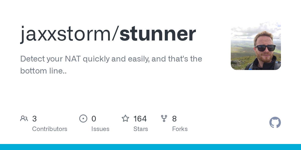 Stunner: Quickly Detect Your NAT Type with Multi-Server STUN