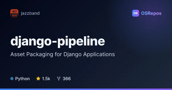 Django-Pipeline: Asset Packaging for Django Applications