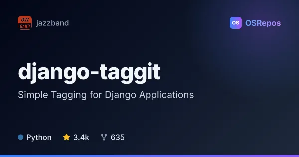django-taggit: Simple Tagging for Django Applications