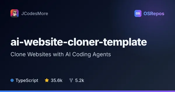 ai-website-cloner-template: Recreate Websites as Next.js Apps