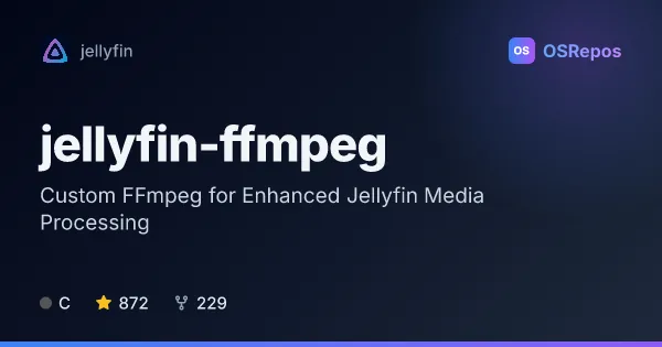 jellyfin-ffmpeg: Custom FFmpeg for Enhanced Jellyfin Media Processing