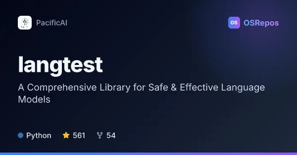 LangTest: A Comprehensive Library for Safe & Effective Language Models