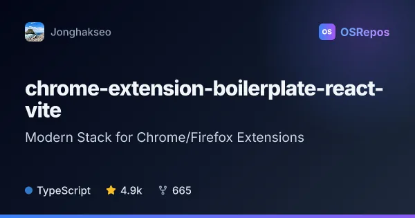 chrome-extension-boilerplate-react-vite: Build Browser Extensions