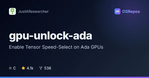 gpu-unlock-ada: Enable Tensor Speed-Select on Ada GPUs