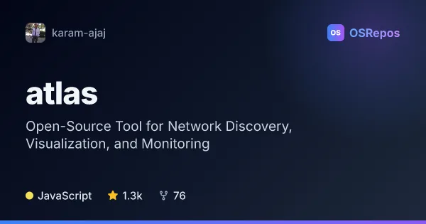 atlas: Discover and Visualize Network Infrastructure