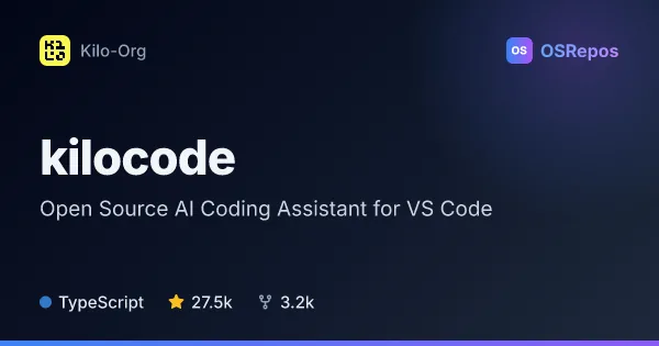 Kilo Code: Open Source AI Coding Assistant for VS Code