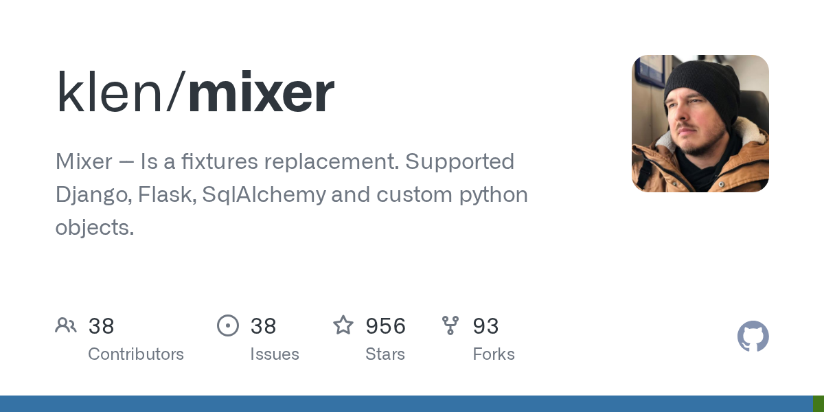 Mixer: A Powerful Fixture Replacement for Python ORMs and ODMs