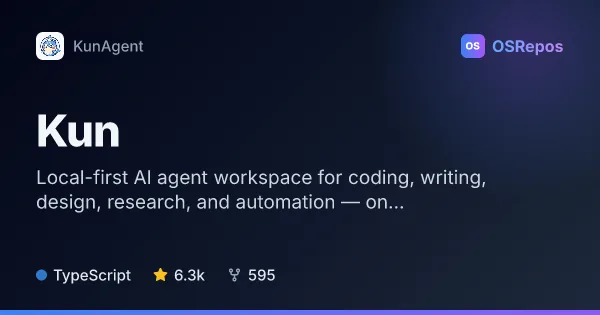 Kun: Local-First AI Agent Workspace