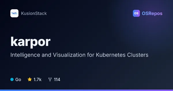 Karpor: Intelligence and Visualization for Kubernetes Clusters